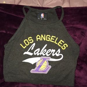 Lakers crop top